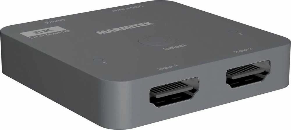„Marmitek Connect 720 8K60“ ir „4K120 2.1 HDMI“ jungiklis