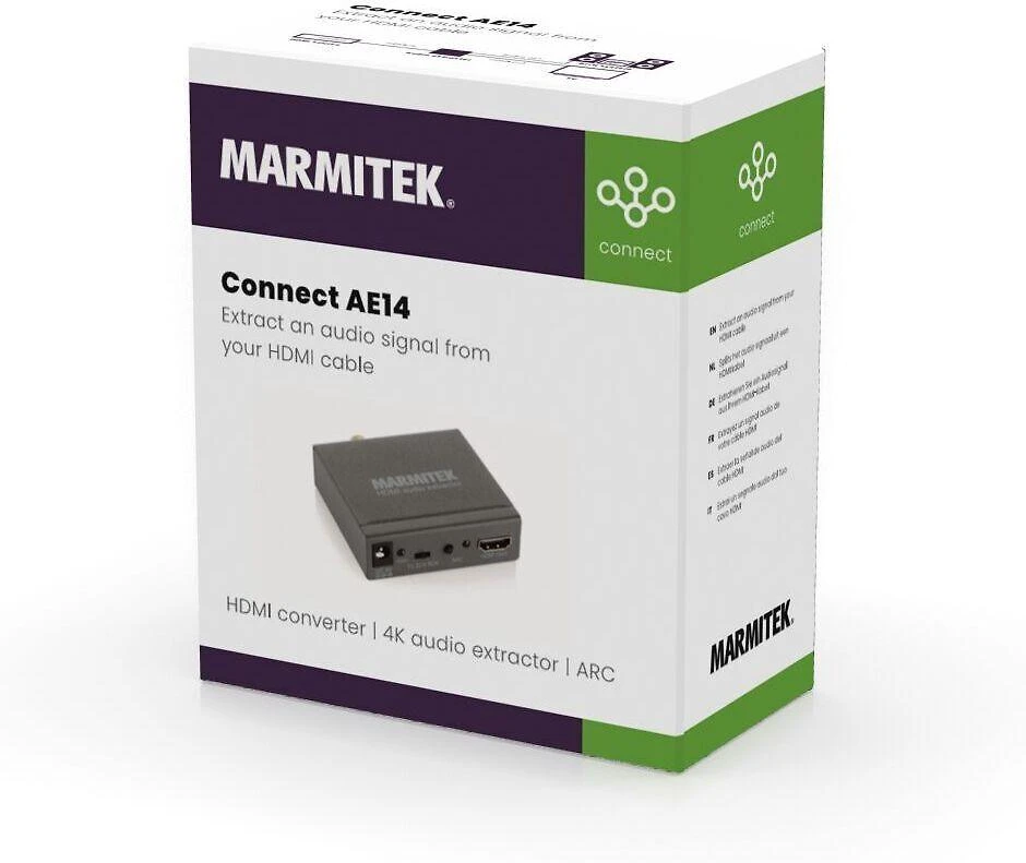 Marmitek Connect AE14 Juoda