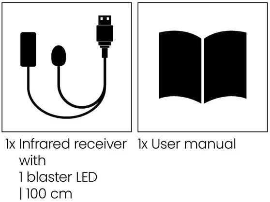 Marmitek IR 100 USB AV siųstuvas ir imtuvas