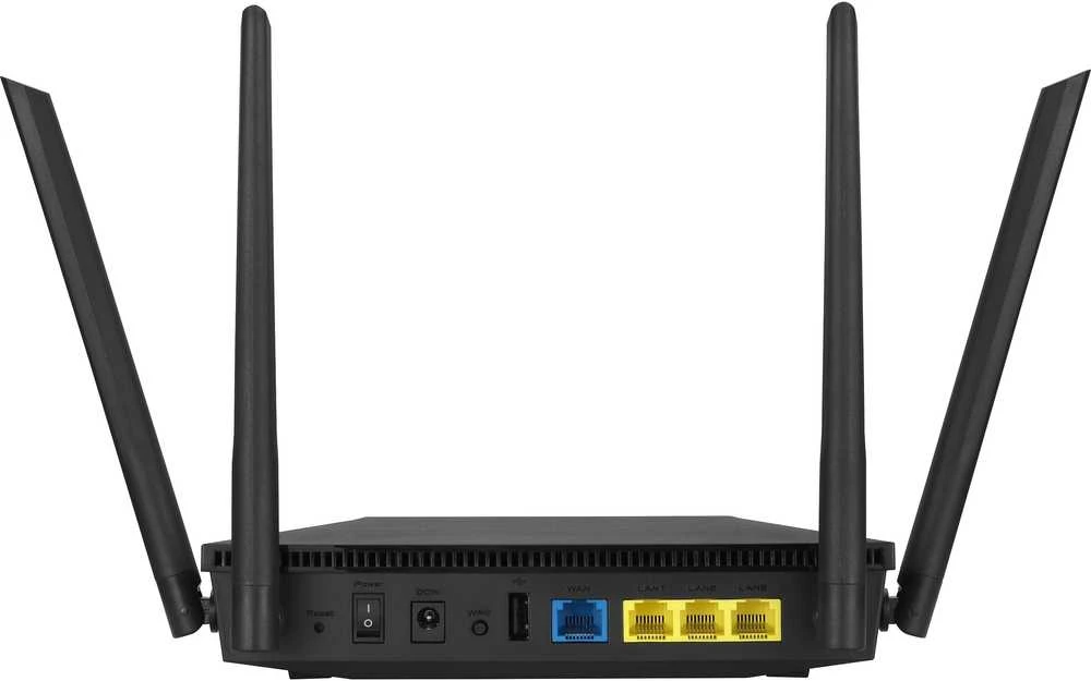 Maršrutizatorius Asus RT-AX53U (AX1800) Dviejų dažnių juosta - „WiFi“ maršrutai
