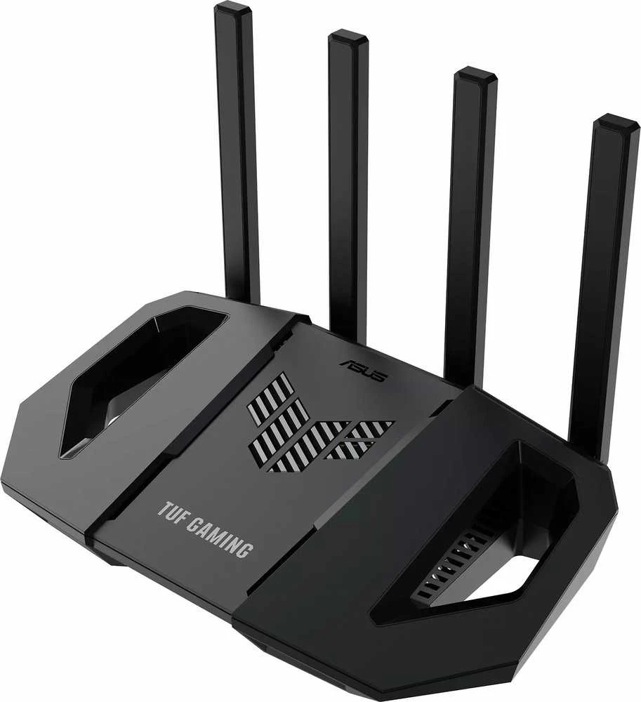 Asus | Dviejų dažnių žaidimų maršrutizatorius | TUF-BE3600 | 802.11ax | 10/100/1000 Mbit/s | Ethernet LAN (RJ-45) jungtys 5 | Tinklo palaikymas: Taip | MU-MiMO: Ne | Mobilusis plačiajuostis ryšys: Ne | Antenos tipas: Išorinė | 1x USB 3.2 Gen 1
