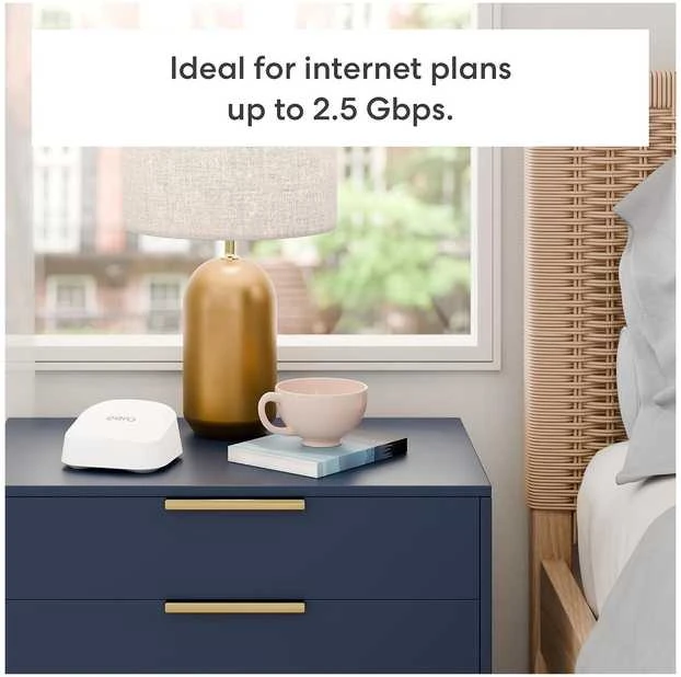 Maršrutizatorius eero 7 BE5000 Dual-Band Wi-Fi 7 mesh-järjestelmä, 3 kpl