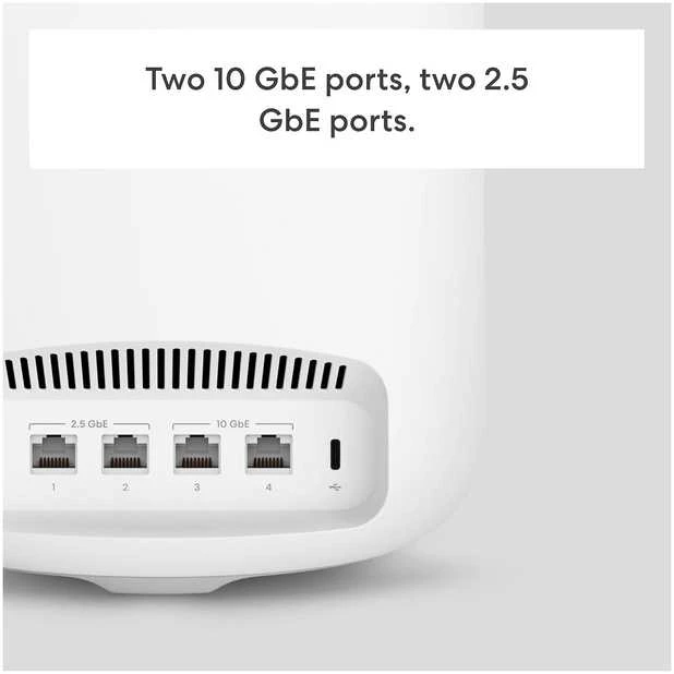 Maršrutizatorius eero Max 7 BE20800 Tri-Band Wi-Fi 7 tinklo sparta, 1 kpl