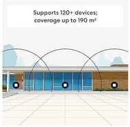 Maršrutizatorius „eero Pro 7 BE10800 Tri-Band Wi-Fi 7 mesh-reititin“, 1 kpl