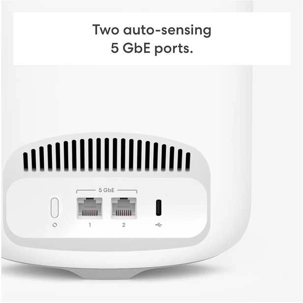 Maršrutizatorius „eero Pro 7 BE10800 Tri-Band Wi-Fi 7 mesh-reititin“, 1 kpl