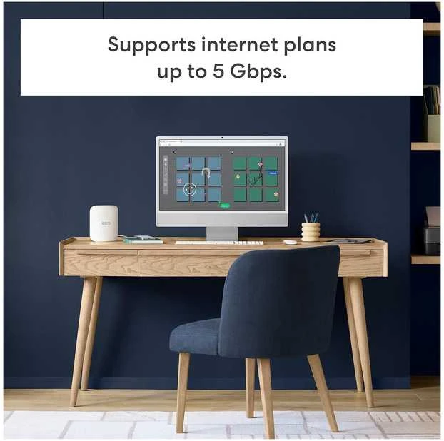 Maršrutizatorius „eero Pro 7 BE10800 Tri-Band Wi-Fi 7 mesh-reititin“, 1 kpl