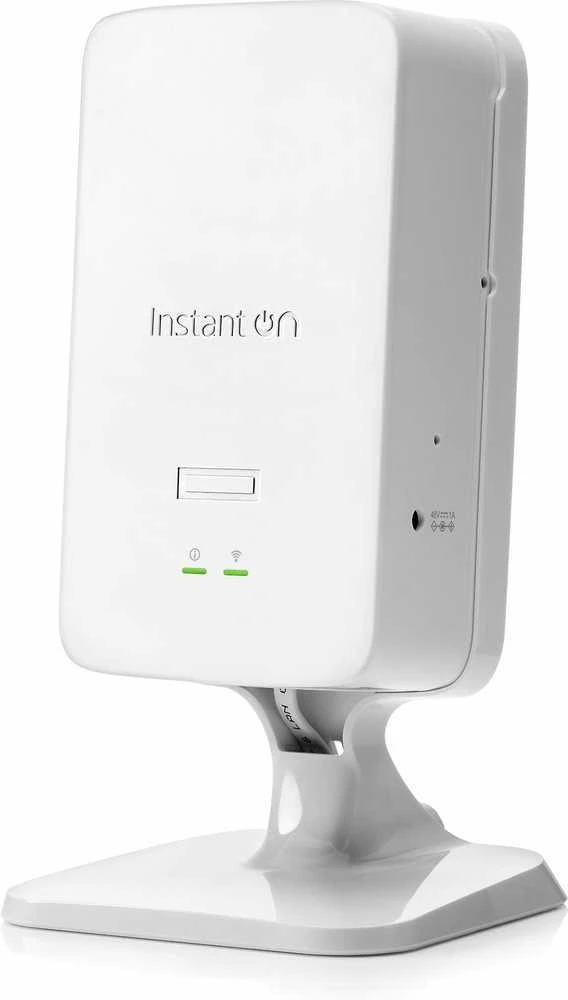 Maršrutizatorius „Hewlett Packard (HP) HPE Networking Instant On AP22D – dvigubas radijas 2x2 WiFi 6 -tukiasema