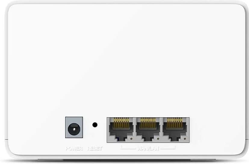 Maršrutizatorius Mercusys | AX3000 viso namo tinklelio „WiFi 6“ sistema su „PoE“ | „Halo H80X“ (3 vnt. pakuotė) | 802.11ax | 574+2402 Mbit/s | 10/100/1000 Mbit/s | Ethernet LAN (RJ-45) jungtys 3 | Tinklo palaikymas: Taip | MU-MiMO: Taip | Ne, mobilusis plačiajuostis ryšys | Antenos tipas: Vidinė