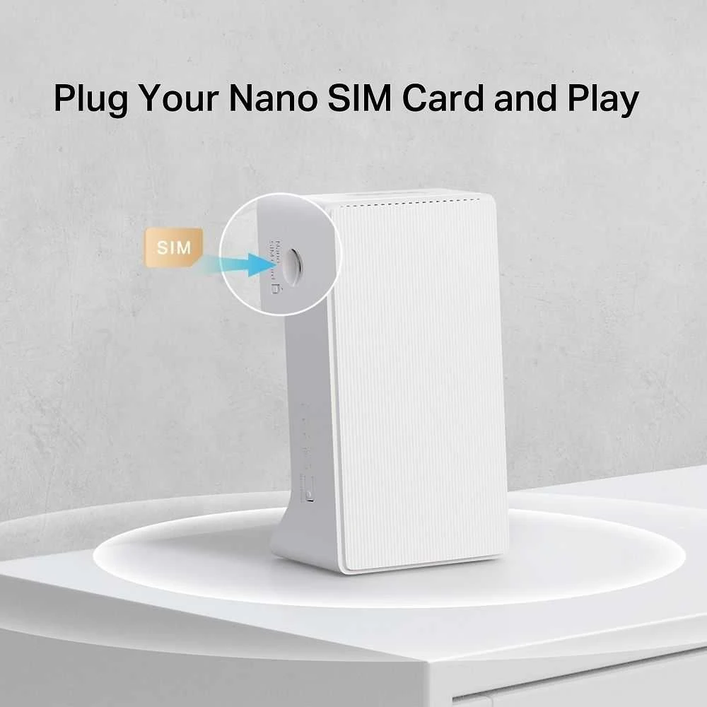 Mercusys | Wireless Dual Band Gigabit Maršrutizatorius | MB230-4G | 300 Mbit/s | 10/100/1000 Mbit/s | Ethernet LAN (RJ-45) jungtys 2 | 4G + | Antenna type Internal | 36 mėn.