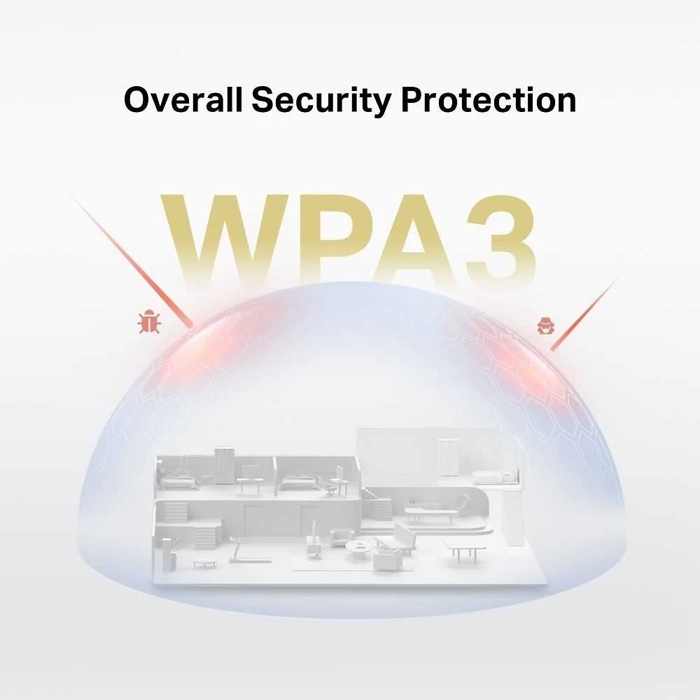 Maršrutizatorius MERCUSYS MR25WBE EasyMesh WiFi7 maršruto parinktuvas (BE3600, 2,4 GHz / 5 GHz, 1xGbEWAN, 3xGbELAN)