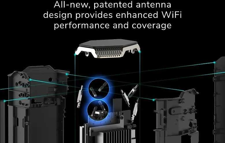 Maršrutizatorius Netgear Nighthawk WiFi 7 trijų juostų RS700S-100EUS