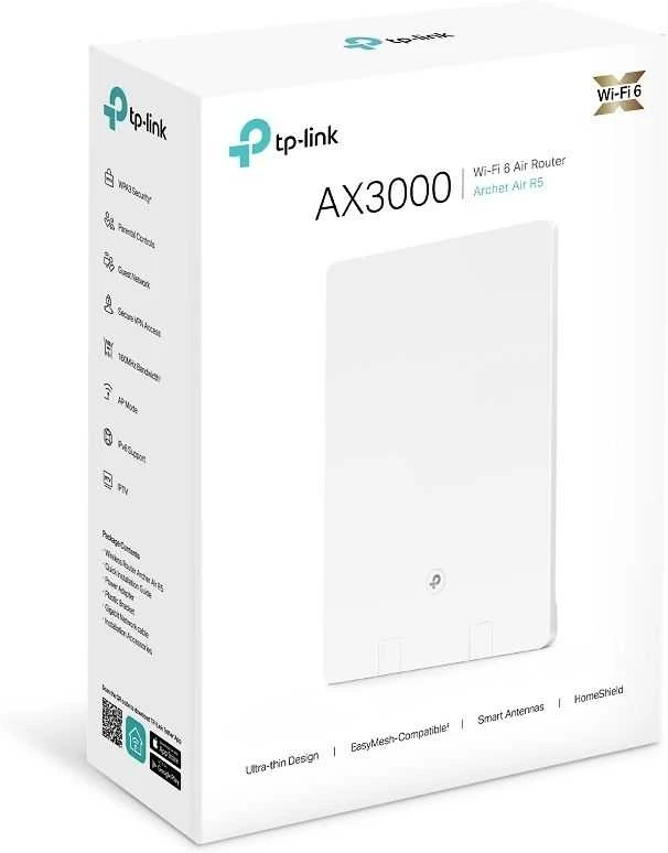 TP-LINK TPLINK WLAN-Maršrutizatorius WLANRouter Archer Air R5 (ARCHER AIR R5)