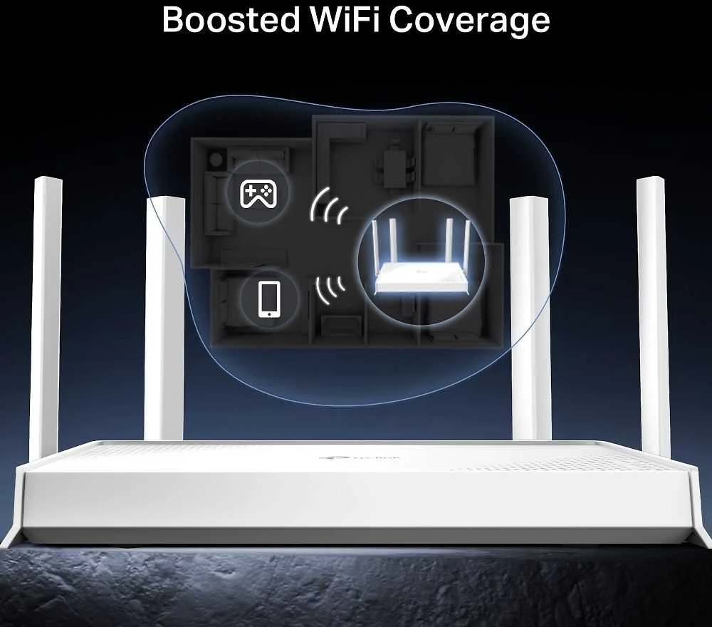 Maršrutizatorius TP-LINK Archer BE220W Dual-Band Wi-Fi 7 -reititin