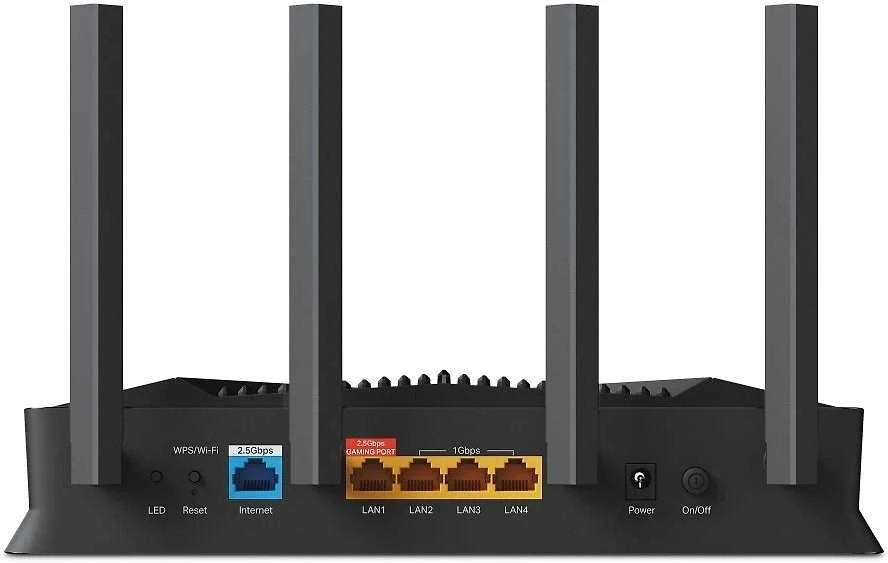 TP-Link Archer GE230 EasyMesh WiFi7 maršrutizatorius (BE3600, 2,4GHz/5GHz, 1x2,5GbEWAN, 1x2,5GbELAN, 3xGbE, 1xUSB3.0)