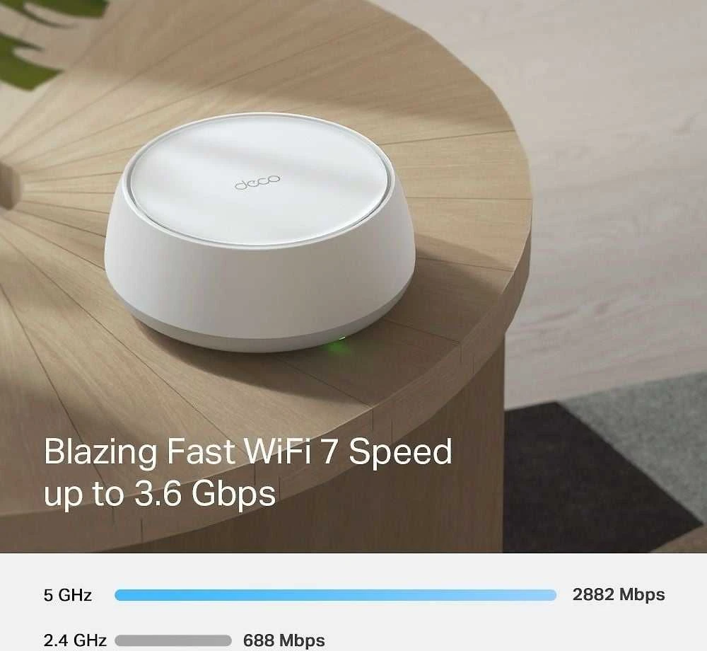 Maršrutizatorius TP-LINK Deco BE22 tinklo sistema (3 vnt. pakuotė)