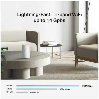 Maršrutizatorius TP-Link Deco BE68 2-pak