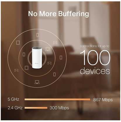 Maršrutizatorius TP-LINK Deco M4 WiFi Mesh sistema, 2 pak
