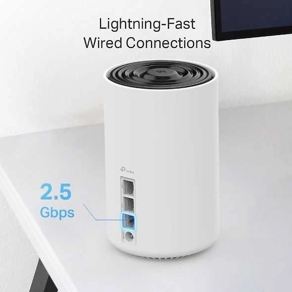 Maršrutizatorius TP-Link Deco XE75 Pro (1 pakuotė)