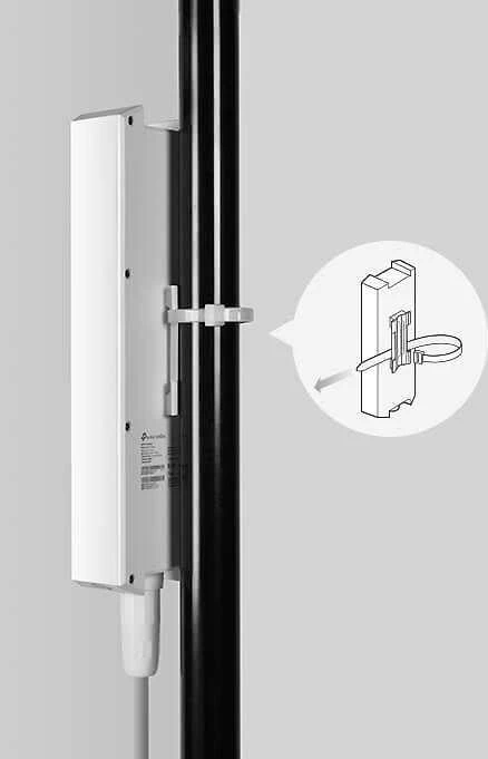 TP-LINK | AX1800 vidinis/lauko „WiFi“ 6 prieigos taškas | EAP610-Outdoor | 802.11ax | 2,4 GHz/5 GHz | 1201+574 Mbit/s | 10/100/1000 Mbit/s | Ethernet LAN (RJ-45) jungtys: 1 | MU-MiMO: Taip | PoE įvestis | Antenos tipas: vidinė