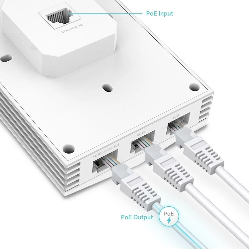 Maršrutizatorius TP-Link Omada AX3000 Wall Plate WiFi 6 Prieigos taškas