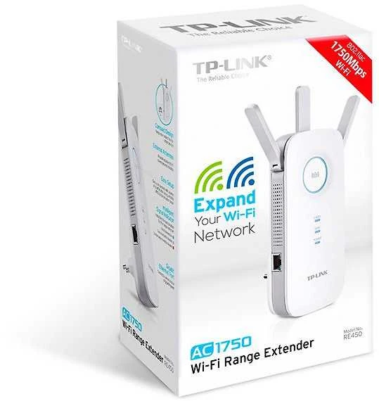 Maršrutizatorius TP-LINK RE450 Dviejų juostų Wi-Fi grotuvas