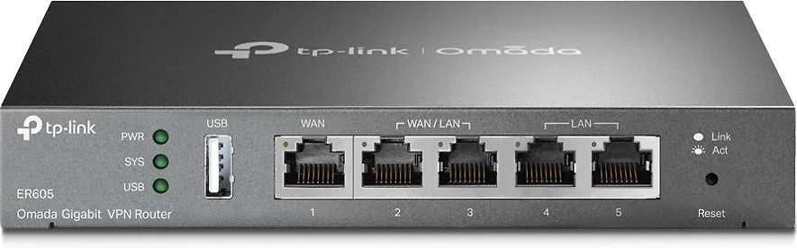 Maršrutizatorius TP-LINK TL-ER605 V2 -VPN-reititin