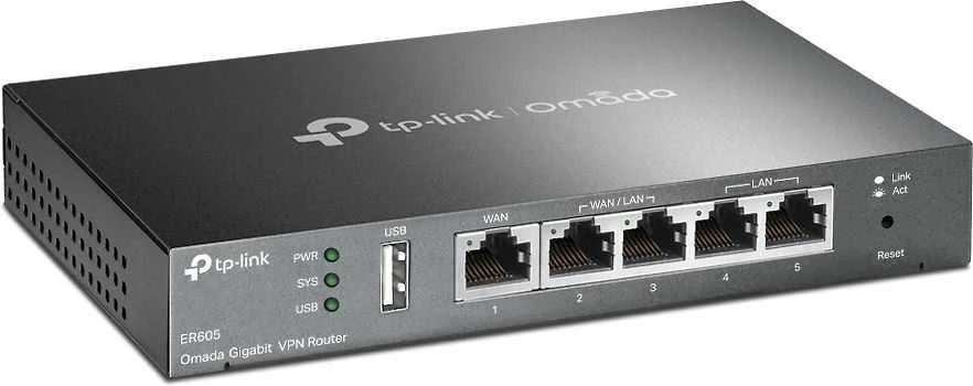 Maršrutizatorius TP-LINK TL-ER605 V2 -VPN-reititin