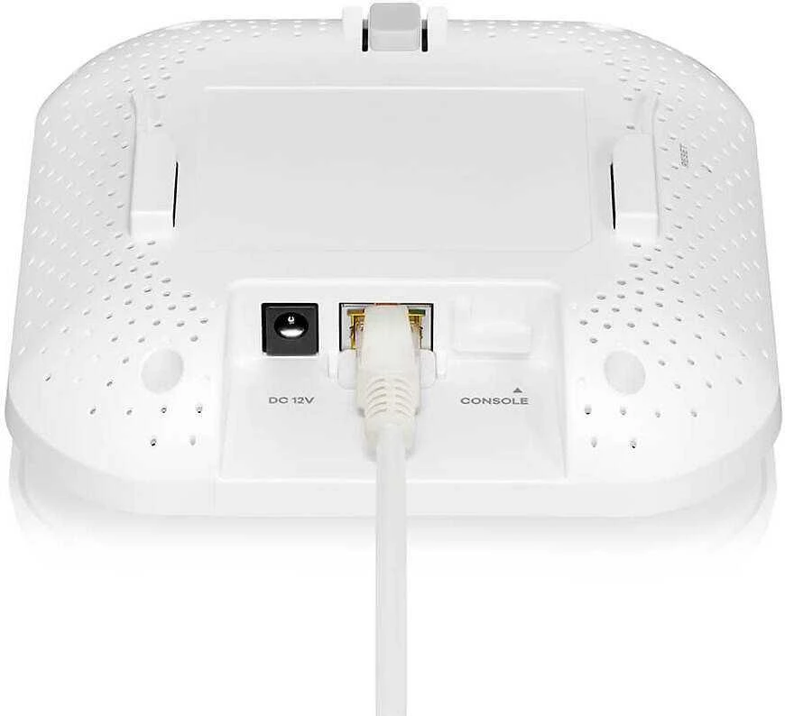 Maršrutizatorius ZYXEL WIFI 6 AP, PRIEIGOS TAŠKAS, NWA50AXPRO, AX3000, 2X2:3X3 MU-MIMO, 2,5 GB LAN prievadas, POE+ (802.3AT), autonominis/NEBULA debesies valdomas įrenginys, įskaitant maitinimo adapterį (2 metų garantija)