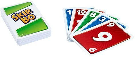 Dėklas Mattel „Skip-Bo“ kortų žaidimas