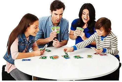 Dėklas Mattel „Skip-Bo“ kortų žaidimas