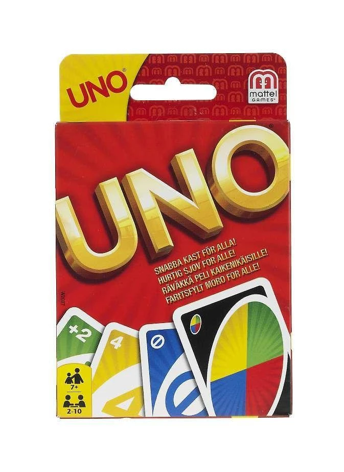 MATTEL GAMES kortų žaidimas UNO, W2085