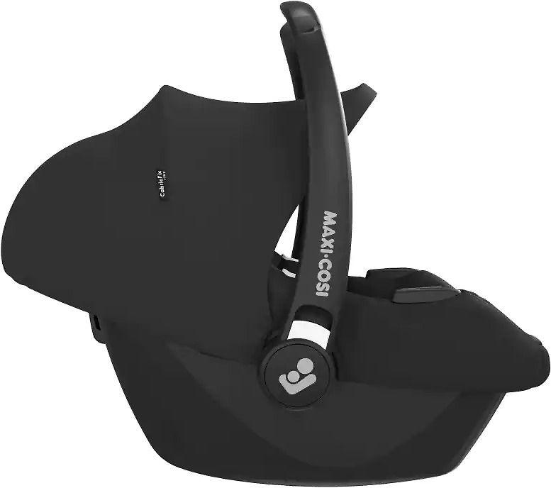 Automobilinė kėdutė Maxi Cosi CabrioFix i-Size 0–13 kg, Juoda