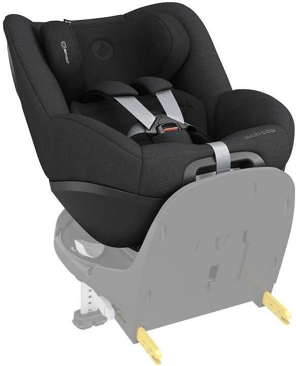 Maxi-Cosi Pearl 360 PRO - sukamasis, wysuwany fotelik automobilinis ~0-18 kg, siedzisko | Authentic Juodas
