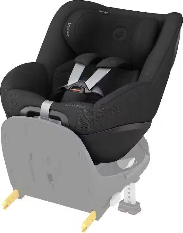 Maxi-Cosi Pearl 360 PRO - sukamasis, wysuwany fotelik automobilinis ~0-18 kg, siedzisko | Authentic Juodas