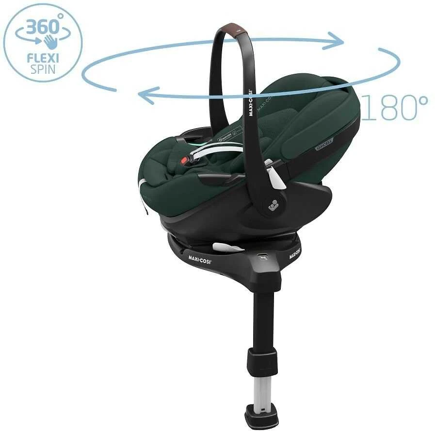 Automobilinė kėdutė Maxi Cosi PEBBLE 360 Pro², Tamsiai žalia