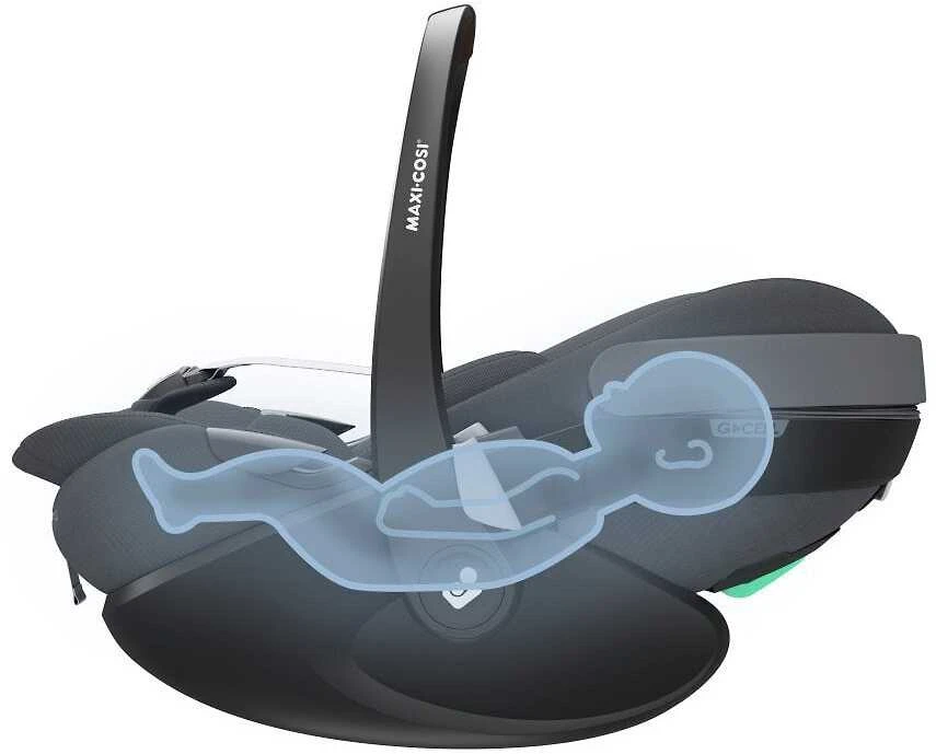 Automobilinė kėdutė Maxi Cosi PEBBLE 360 Pro², Pilka