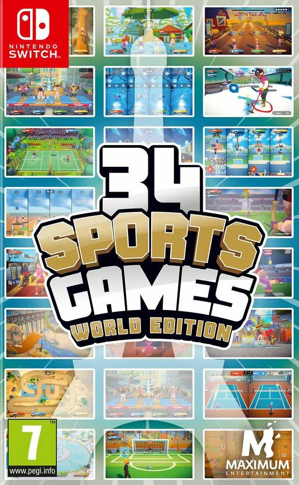 34 sporto žaidimai – pasaulinis leidimas – „Nintendo Switch“