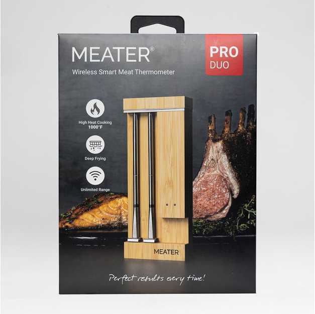 MEATER Pro Duo belaidis Wi‑Fi mėsos termometras su 2 zondais