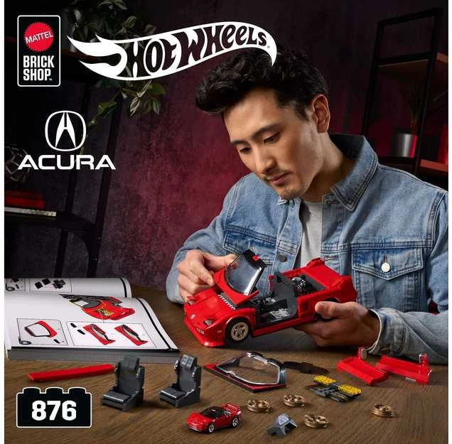 MATTEL BRICK SHOP HOT WHEELS konstruktorius – Elite Acura (JFT17)