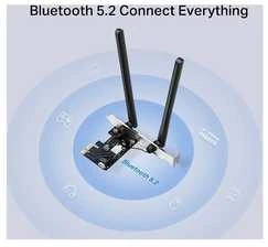 Mercusys | AXE5400 Tri-Band Wi-Fi 6E Bluetooth PCI Express adapteris