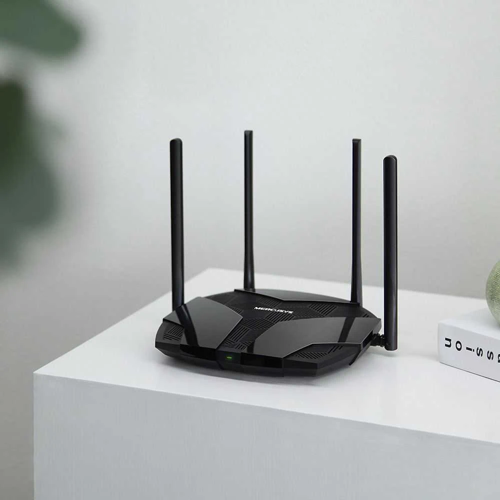 Maršrutizatorius Mercusys MR3000X Dviejų juostų - Wi-Fi 6 maršrutai