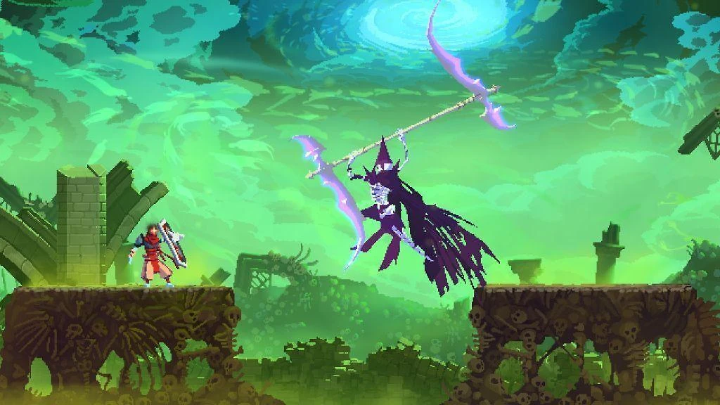 Sujunkite žaidimus „Dead Cells“: grįžkite į „Castlevania Edition PS5“.