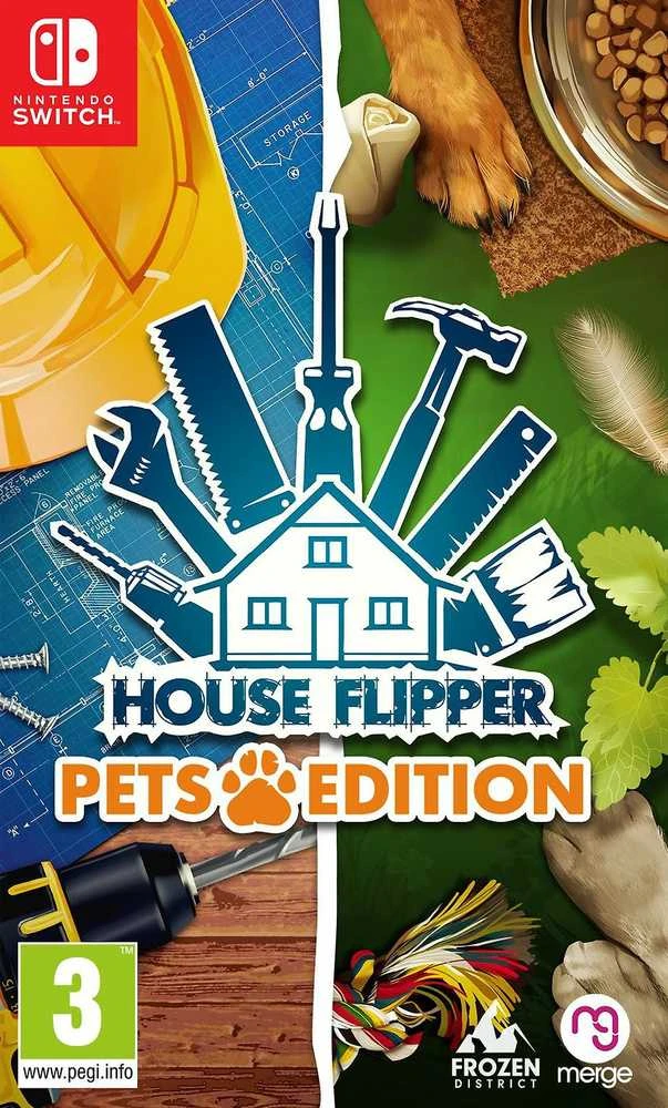 Merge Games Sujungti Games House Flipper: Pets Edition
