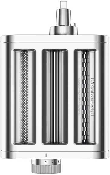 Mėsmalė KitchenAid Metalinis makaronų priedas „trys viename“
