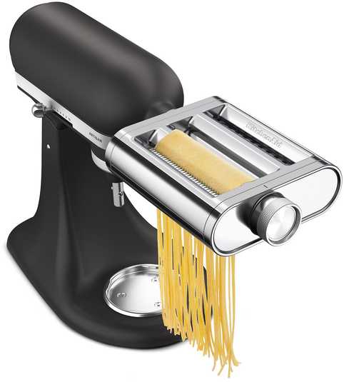 Mėsmalė KitchenAid Metalinis makaronų priedas „trys viename“