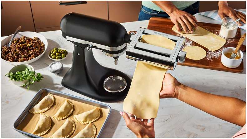 Mėsmalė KitchenAid Metalinis makaronų priedas „trys viename“