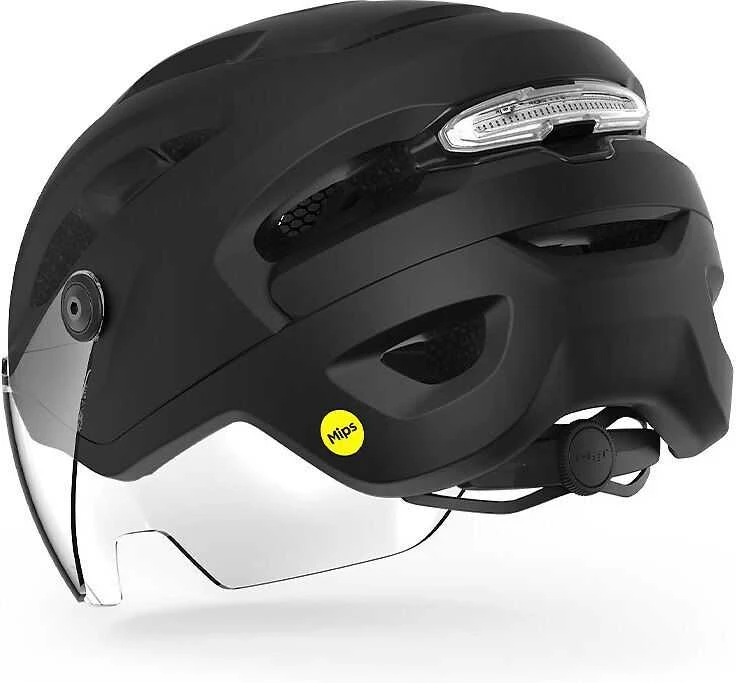 MET Intercity MIPS -pyöräilykypärä, 56-58 cm, musta