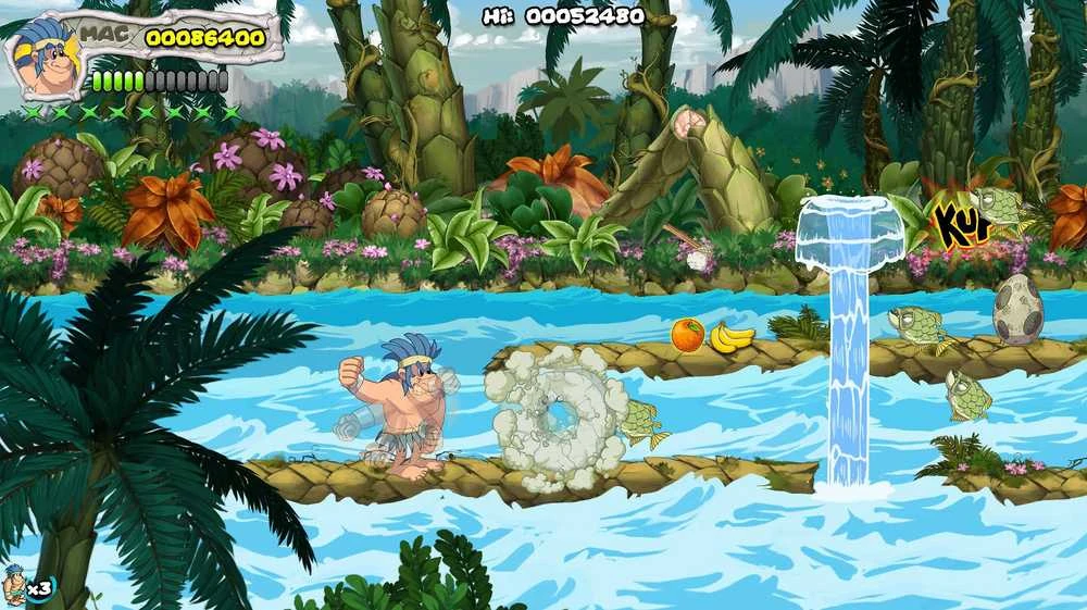 New Naujasis Džo ir Makas: Urvinis Nindzė (riboto leidimo) – „Nintendo Switch“