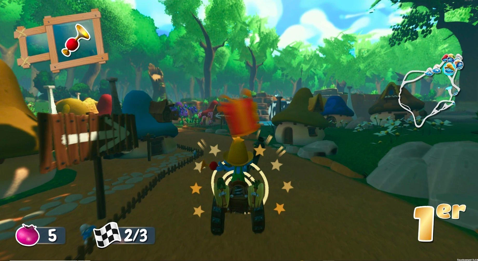 Microïds Smurfs Kart Turbo Edition