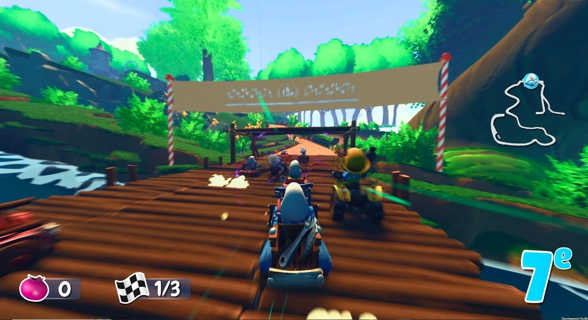 Microïds Smurfs Kart Turbo Edition